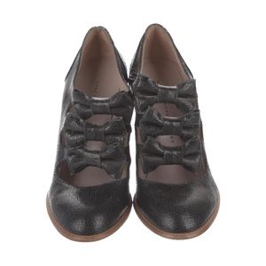Marc by Marc Jacobs Leather Bow Booties